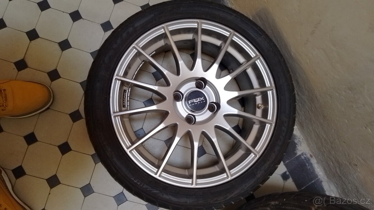 Alu kola FOX 4x100 R16" VW Golf mk2 - 5