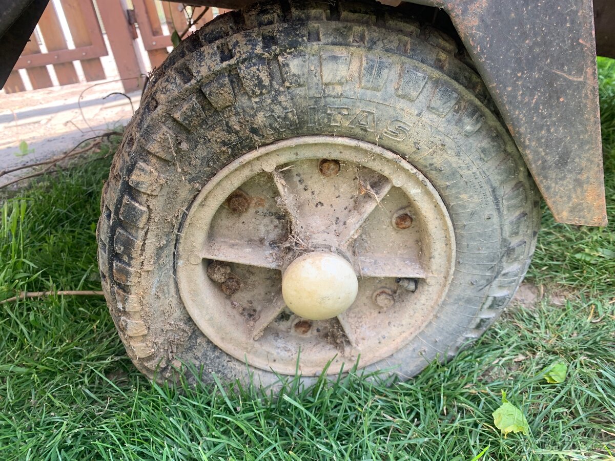 Vlek za malotraktor bez SPZ - 5