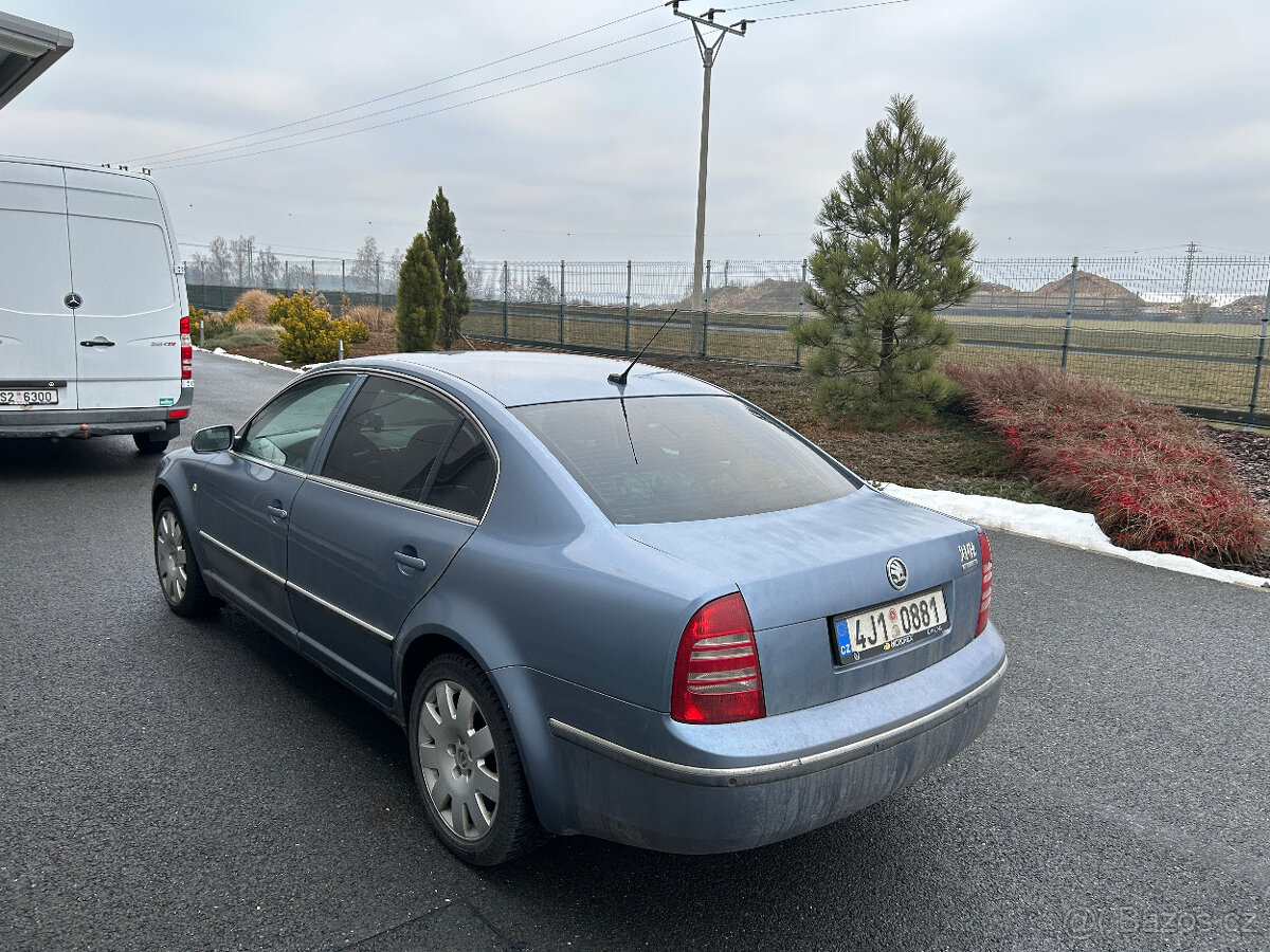 Škoda Superb 1, r.v. 2006, 2.5tdi V6 - 5