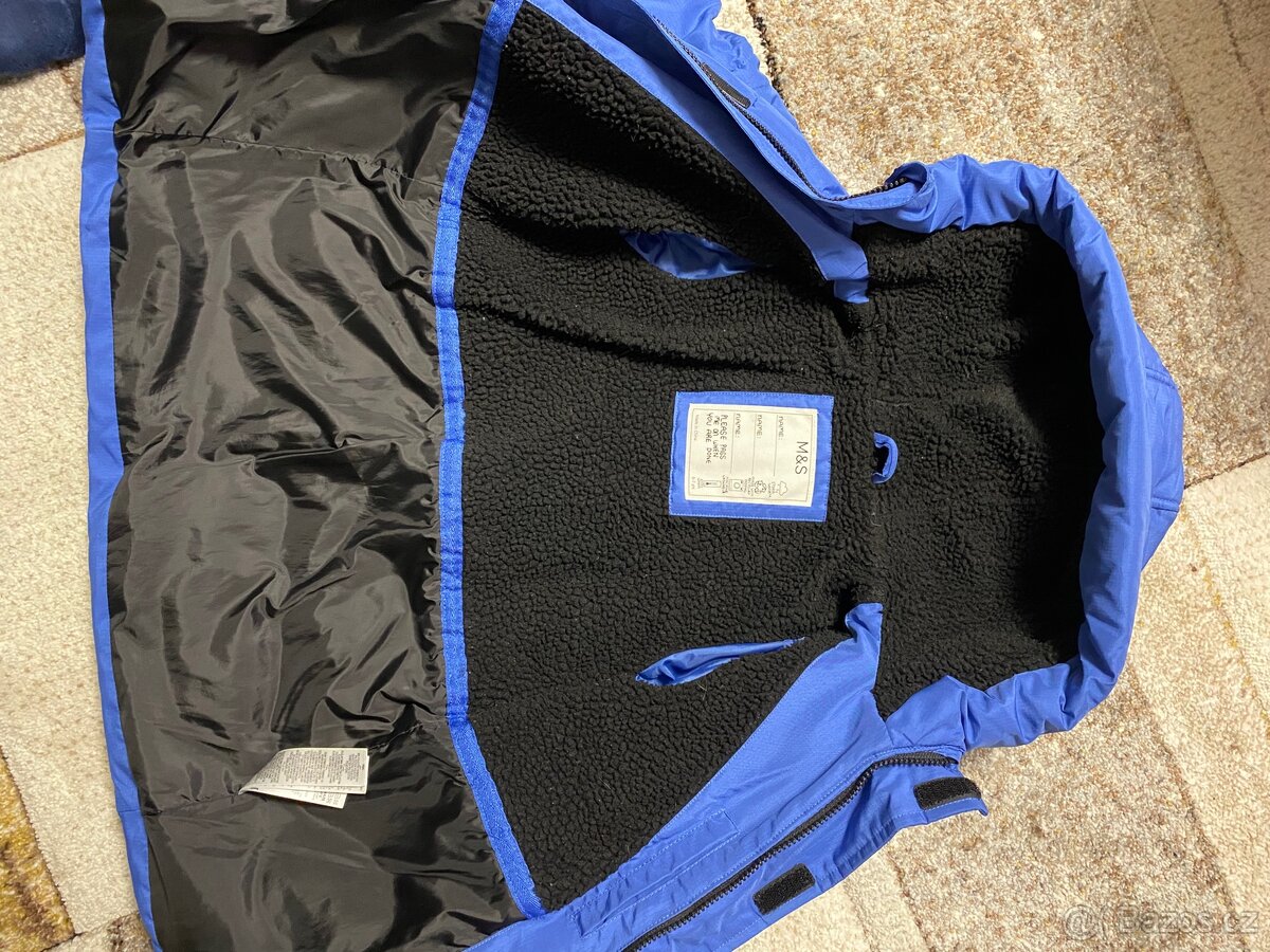 Zimní bunda-parka M&S vel. 122 - 5