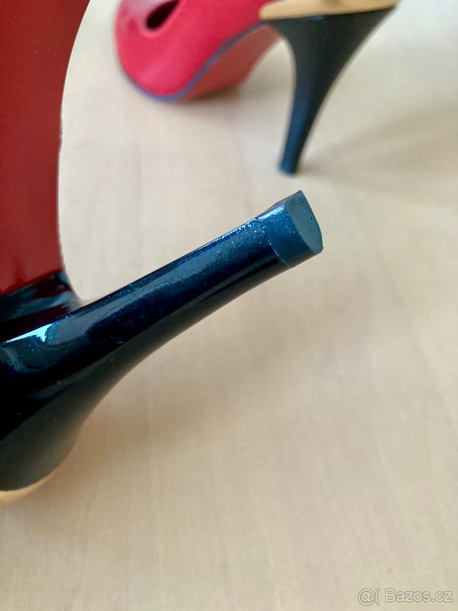 Kožené lodičky v.37 - 5