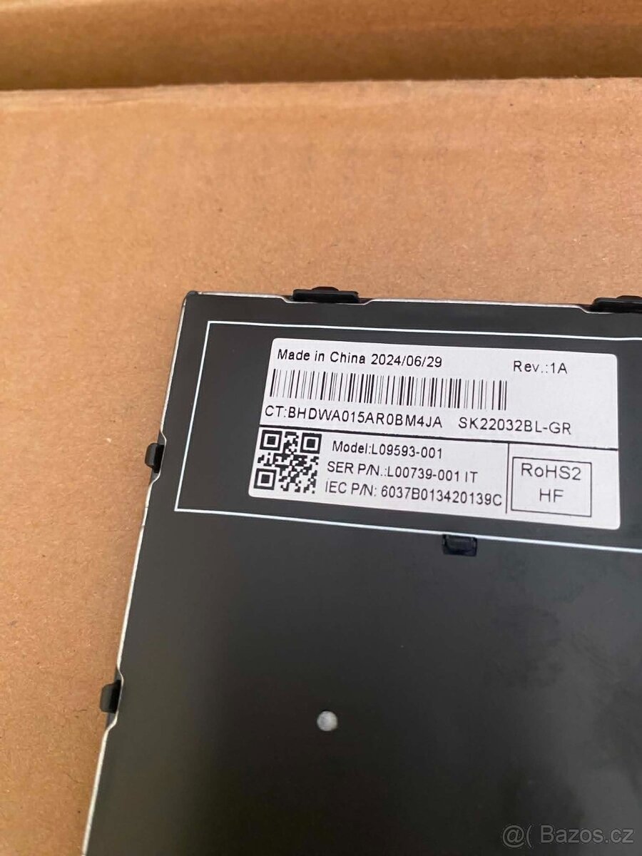 Klávesnice pro HP ProBook 650 G4 650 G5, US layout - 5