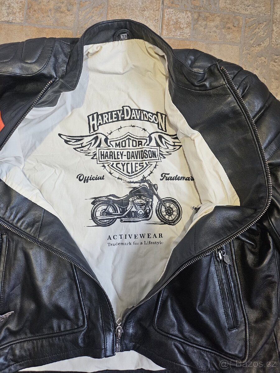 Nová kožená bunda Harley Davidson xxl - 5