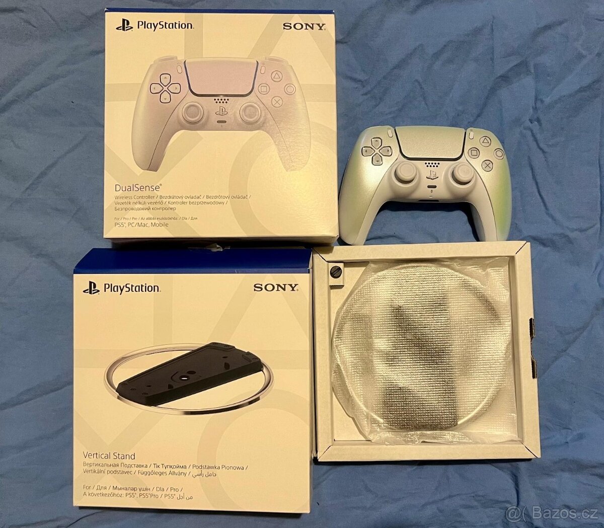 Playstation 5 Slim, 3TB, mechanika, 3 hry, 2x ovladač - 5