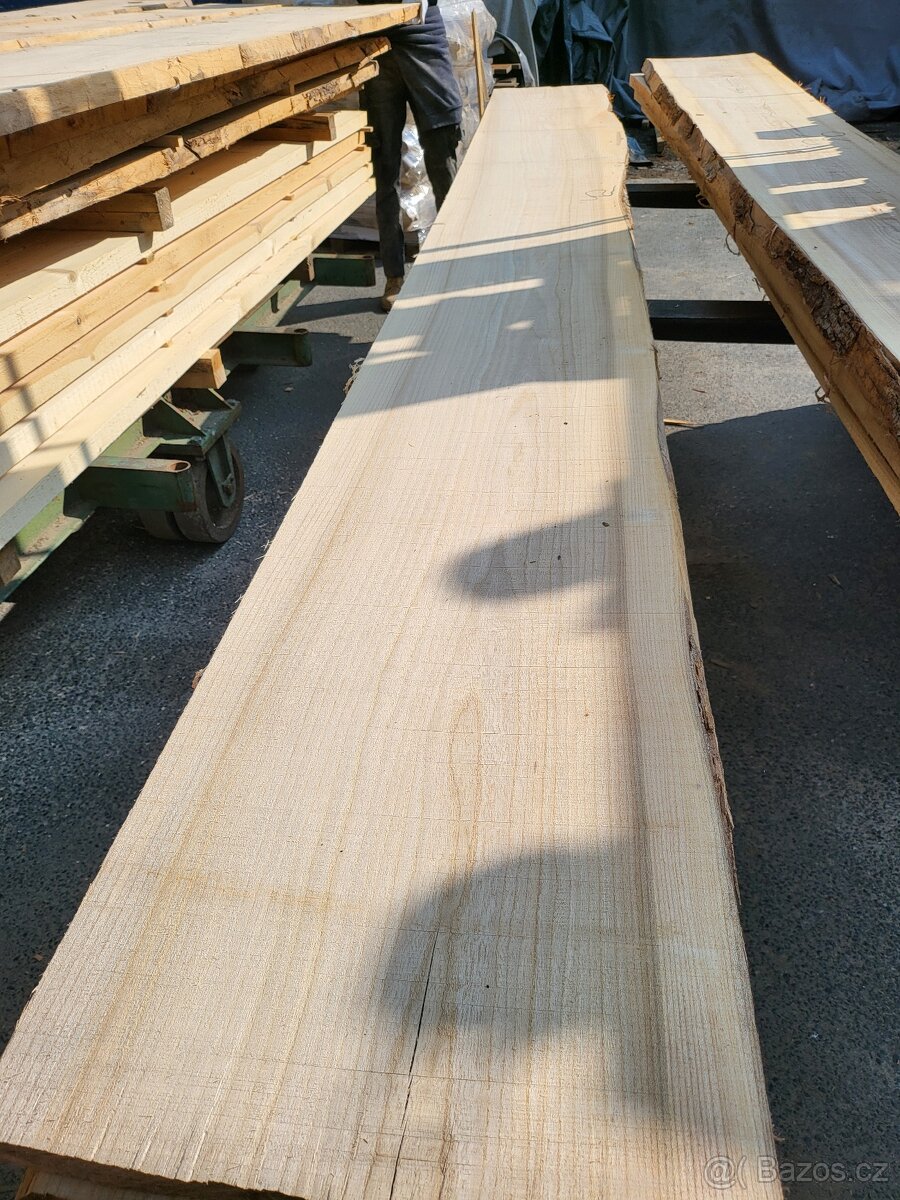 Jasanové fošny 40mm vysušené A kvalita - 5