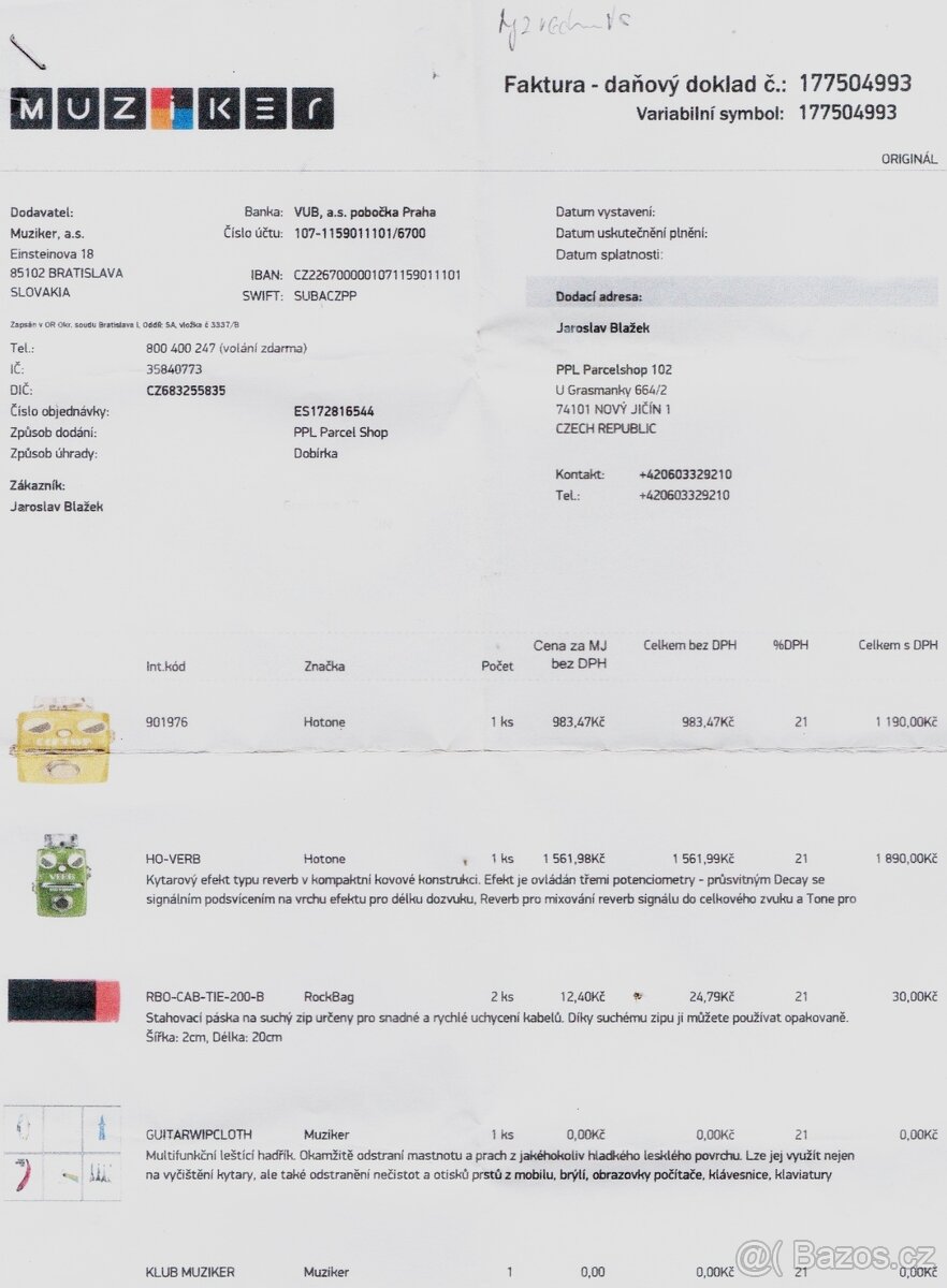 Efekty pro kytaru - 5