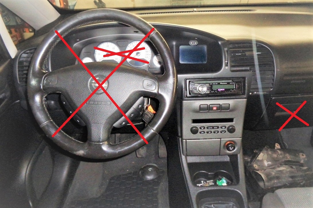 Opel Zafira A 2.2 DTI náhradní díly - 5