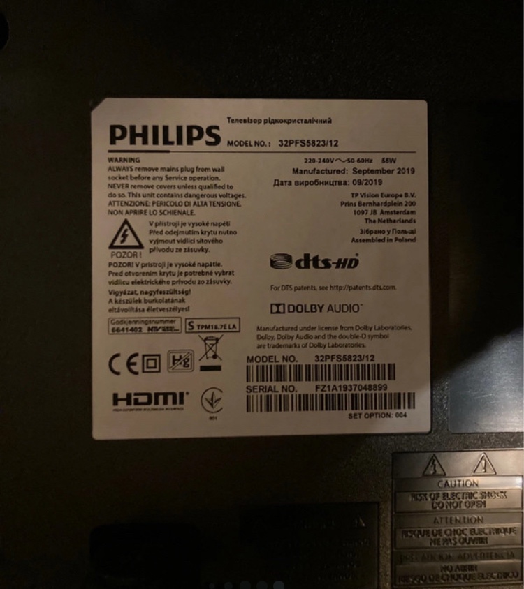 Televize Philips - 5