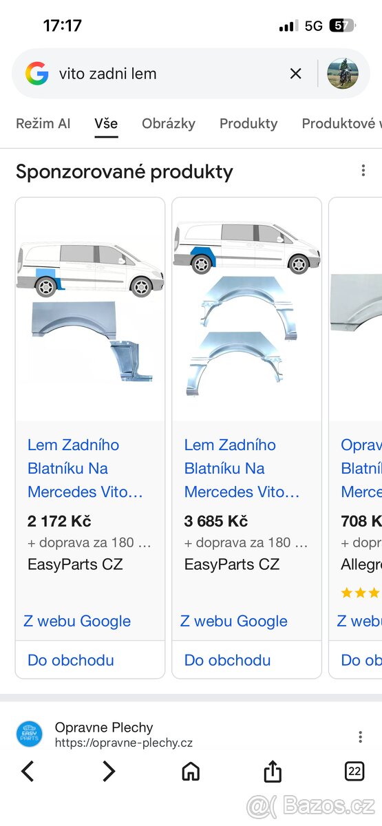 Mb vito 639 zadní lemy - 5