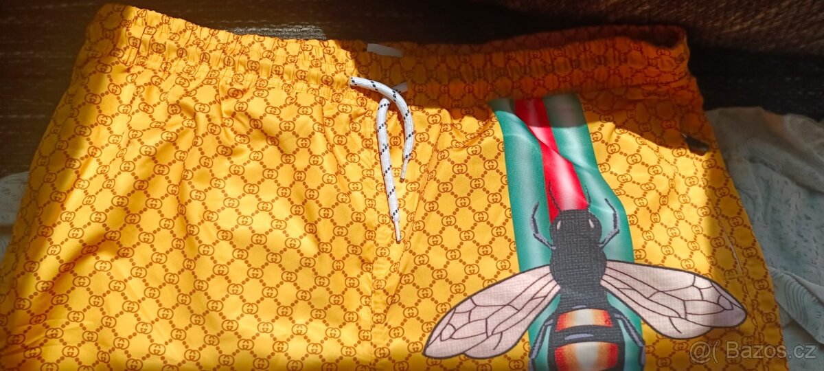 Kraťasy gucci zlaté ,XXL - 5