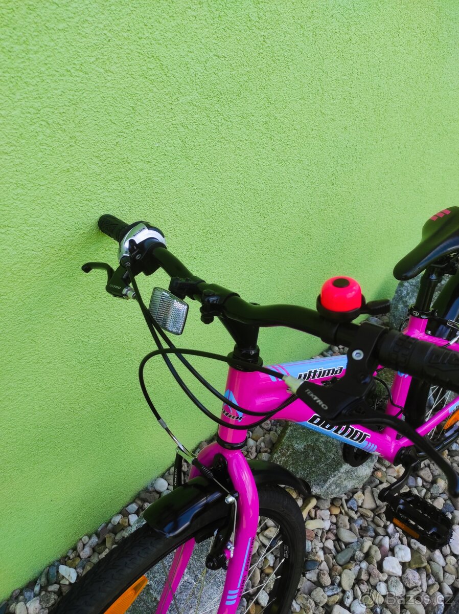 Značkové dětské kolo Author Ultima 24" (růžová) - 5