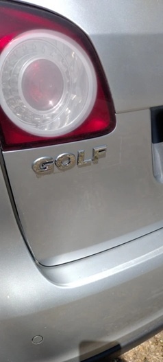 Chrómové a čierne nápisy na kufor VOLKSWAGEN - 5