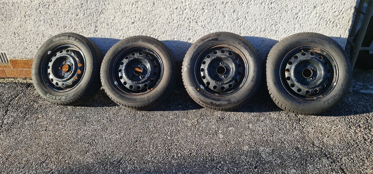 Sada 4x pneu + disky - 5