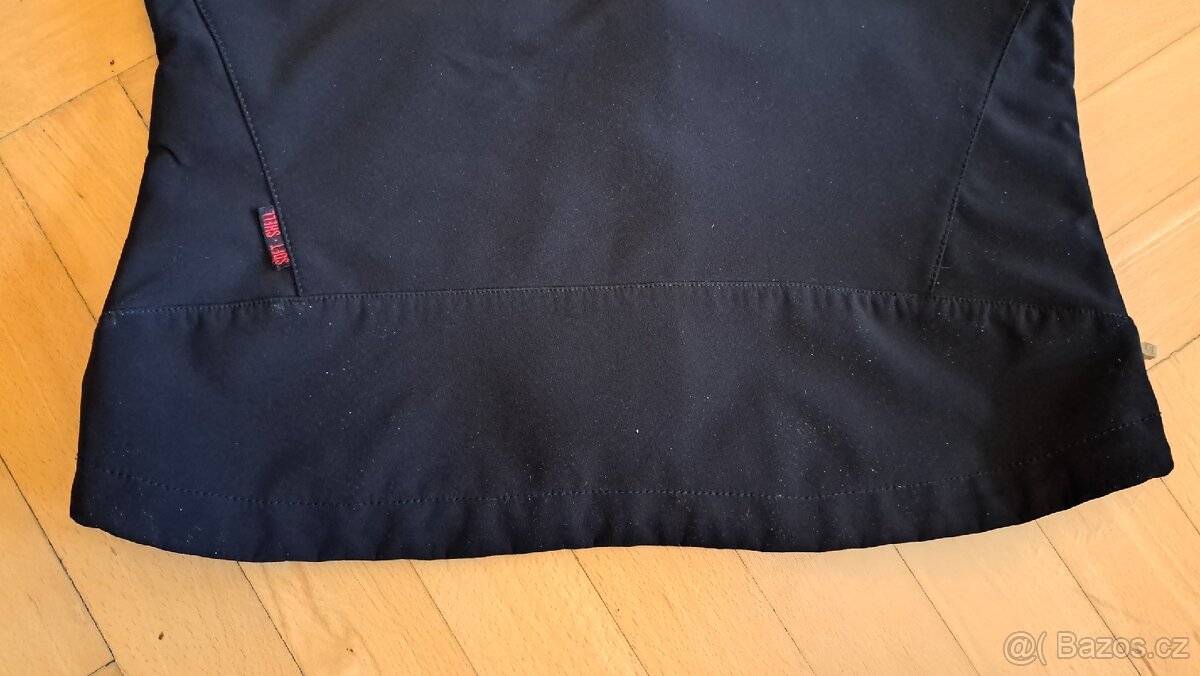 Černá zateplená softshellová bunda Alpine PRO,vel.M - 5