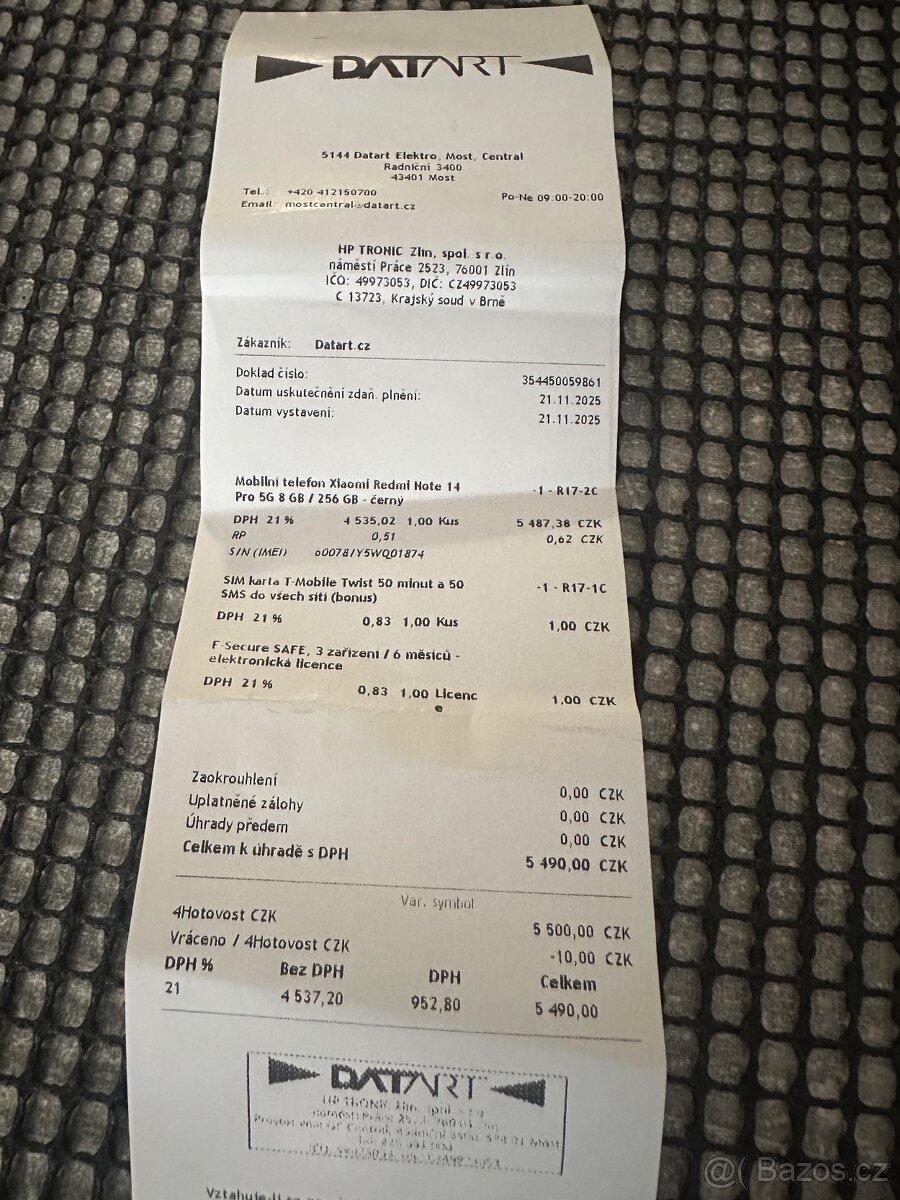 Xiaomi Redmi Note 14 Pro 5G - 5