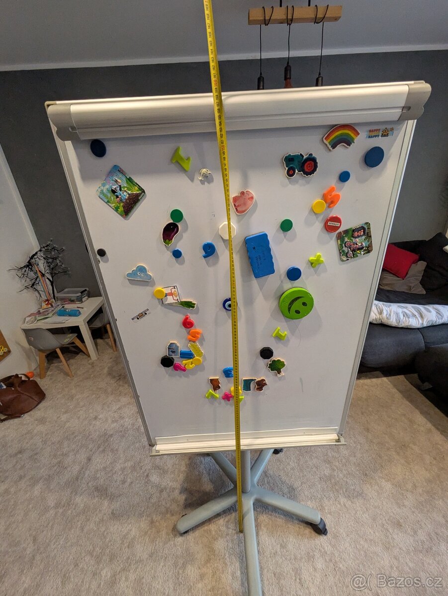 Magnetická tabule pro děti / do kanceláře s příslušenstvím - 5