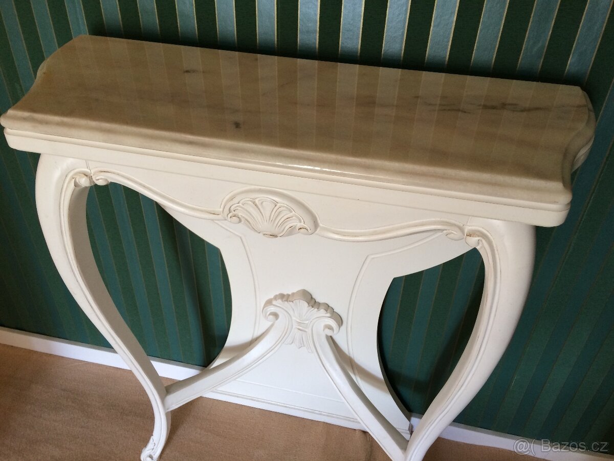 Prodám set : konzole a zrcadlo italske - mod.Zimní Palac - 5