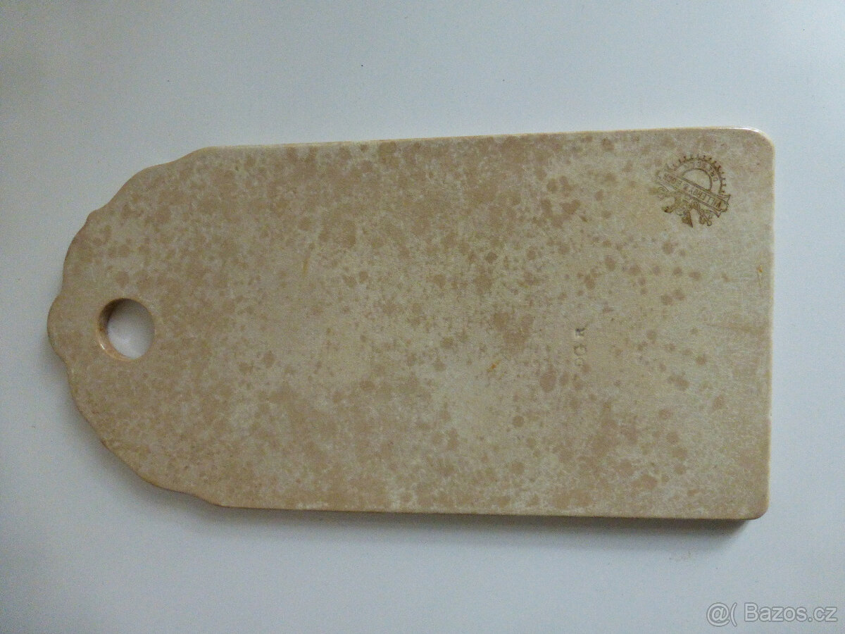 stará porcelánová prkénka - 5