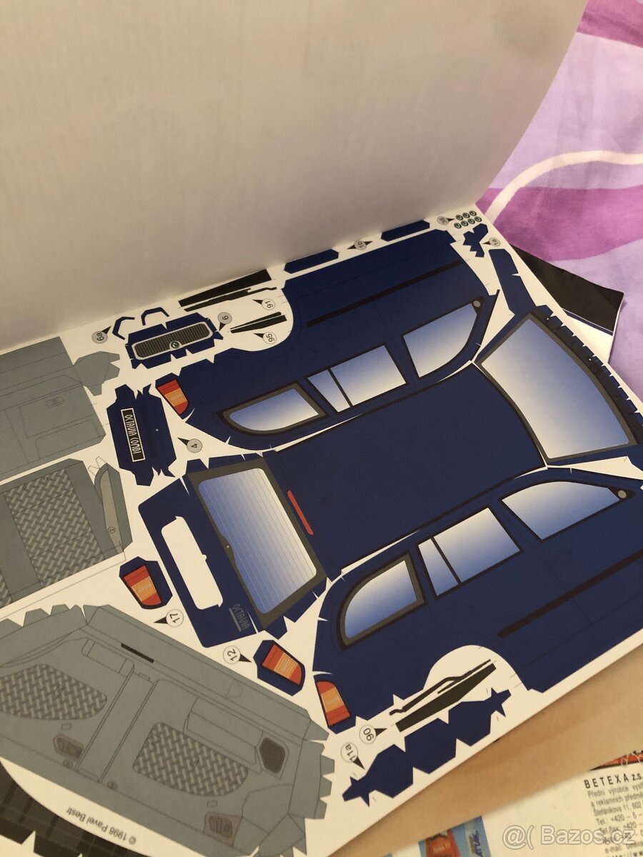 vystrihovanky skoda octavia combi, fabie, felicie, renault - 5