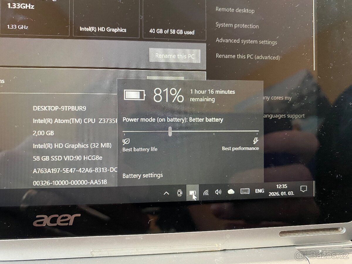 Acer switch 10, 2v1 - 5