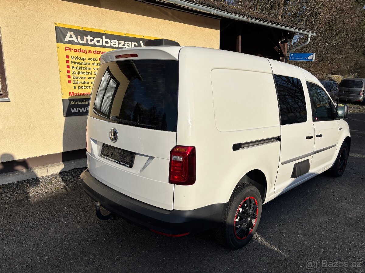 Volkswagen Caddy MAxi - ro2019,2.0TDi,nafta,tažné,digi.klima - 5