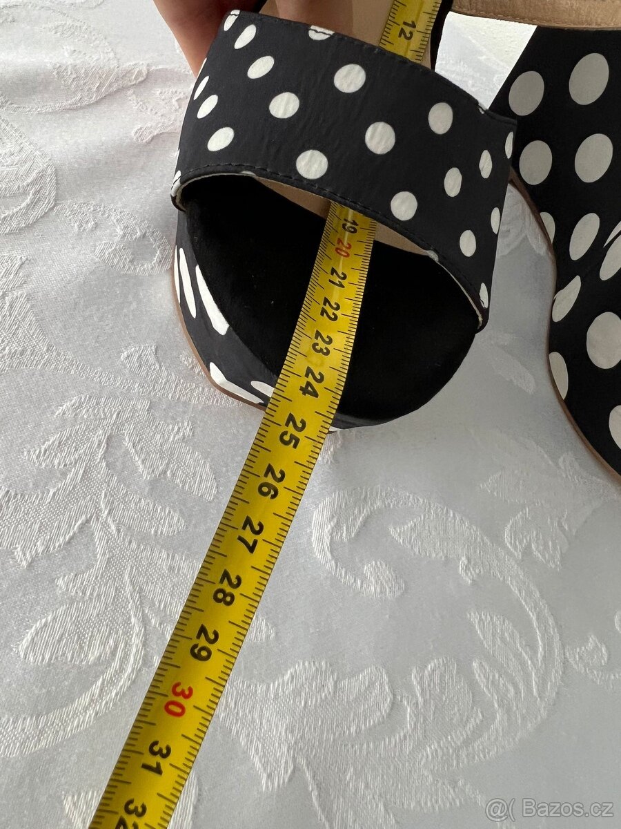 Moschino - dáms. nové boty na klínku – vel. 37 - 5