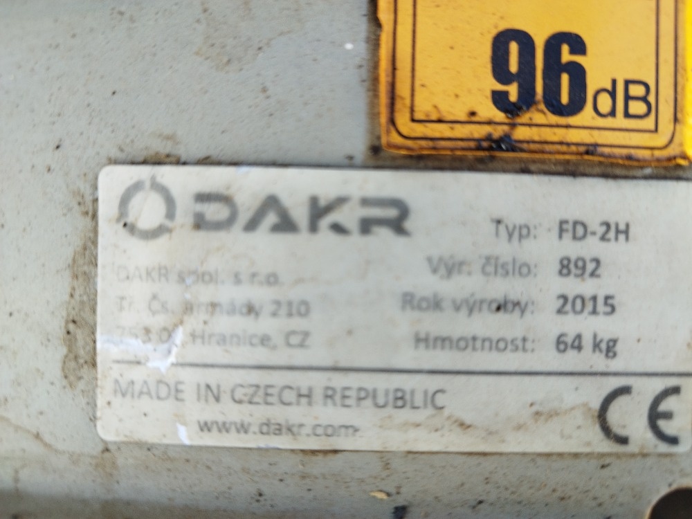 Dakr Panter FD-2H sekačka - event. mulčovač, radlice ... - 5