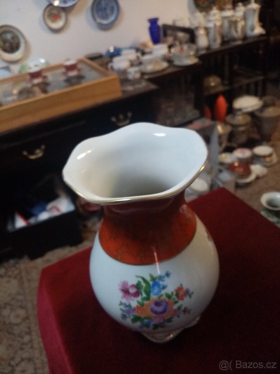 Starožitná porcelánová váza - 5