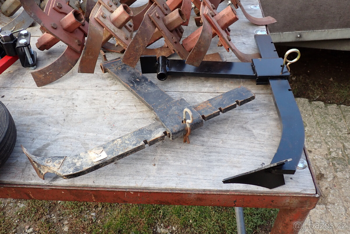 vari - rotační kypřič / rotavátor kopinatý+brzdící radlička - 5