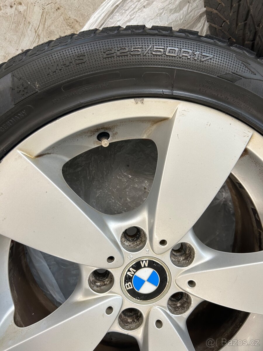 Alu disky BMW 5 e60,e61,2kusy Goodyear pneu - 5