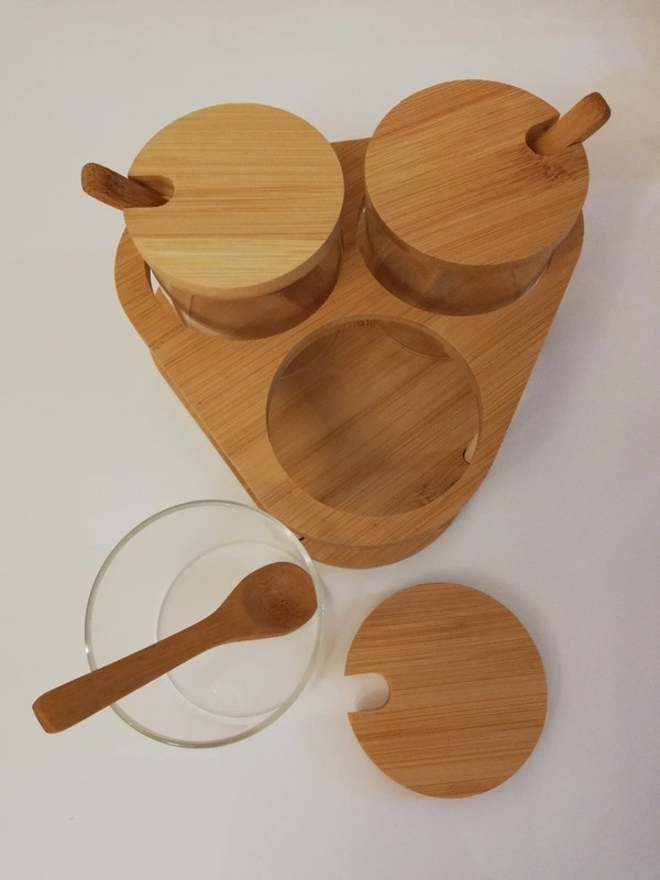 Trojice dóz na cukr a pod. - 5