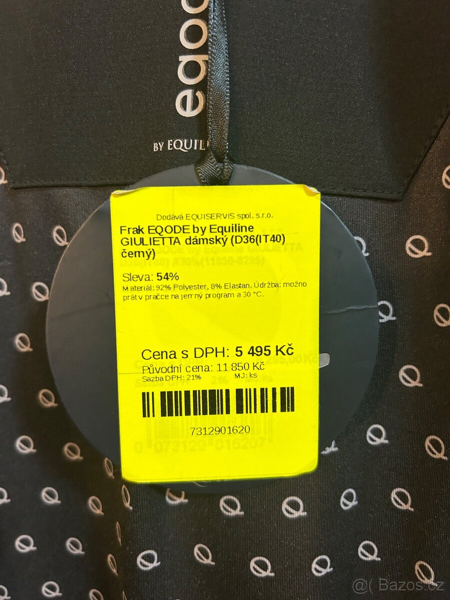 Jezdecký dámský frak - 5