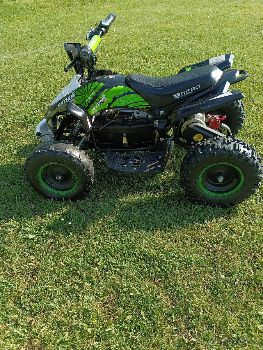 Dětská elektrická čtyřkolka