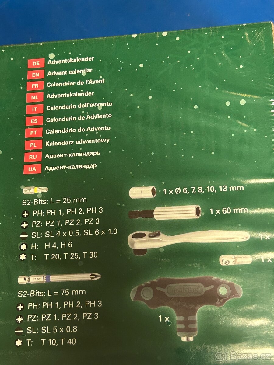 Adventní kalendář Metabo už jen 1 ks - 5