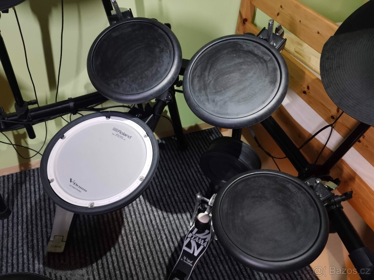 Prodám elektronické bicí Roland TD-17-L - 5
