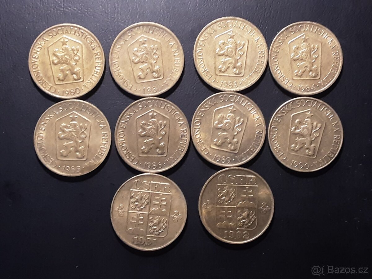 MINCE-Československo 1Kčs-sbírka - 5