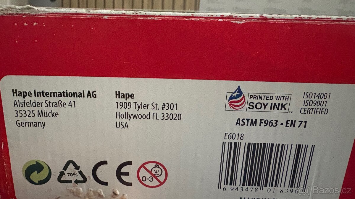 Hape Quadrilla velká kuličková dráha stavebnice - 5