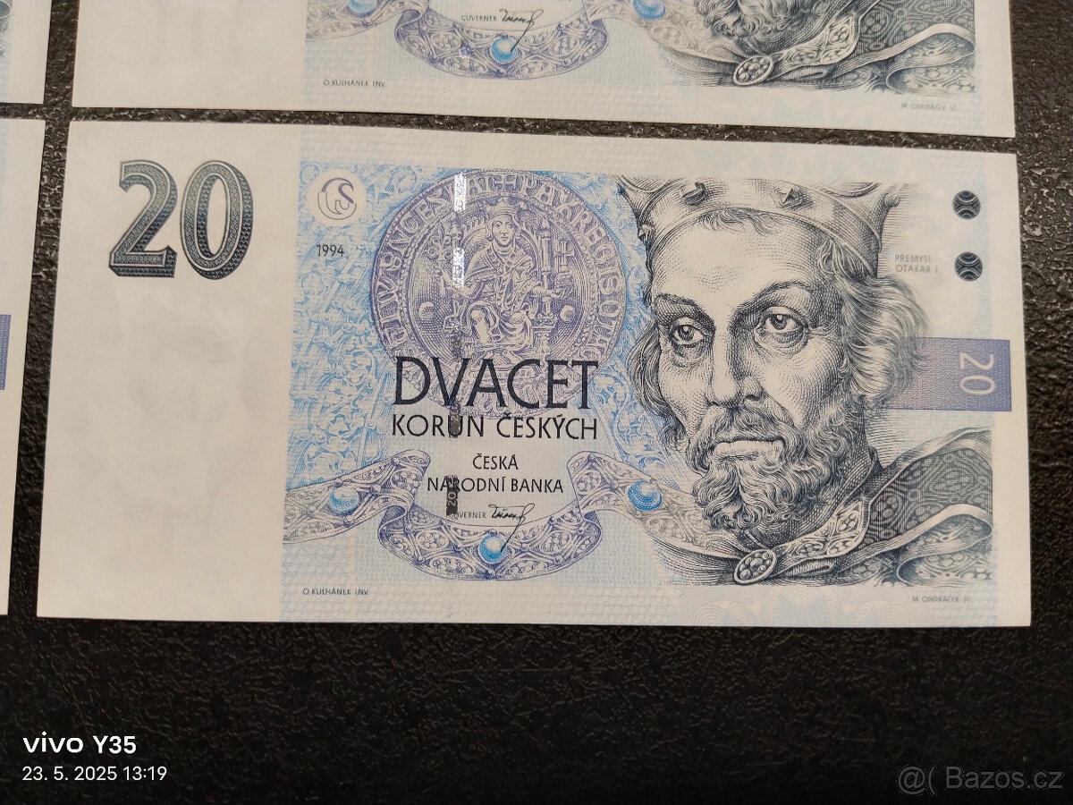 Bankovky Československo 1994 Postupka B32 - 5