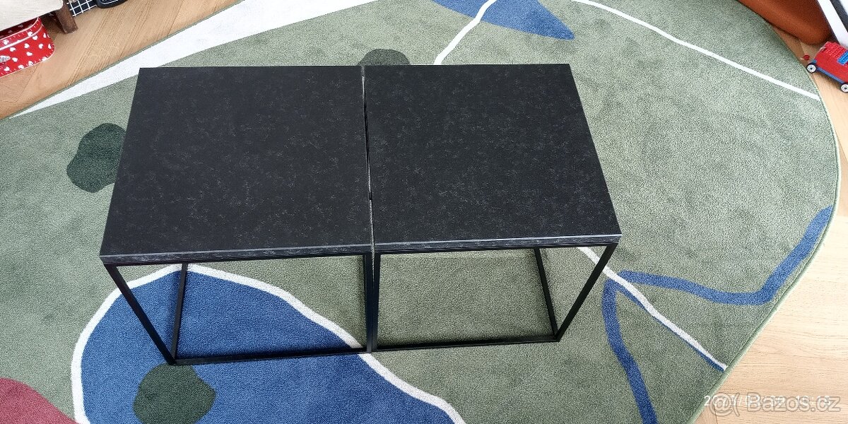 konferenční/ noční stolky s kamenem - 5