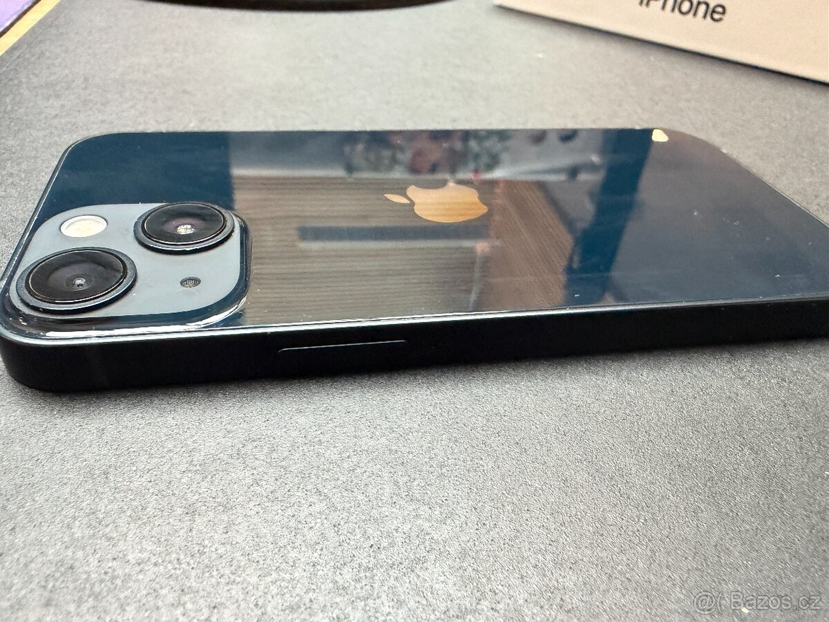 iPhone 13 mini 128GB midnight blue, hezký stav, plně funkční - 5