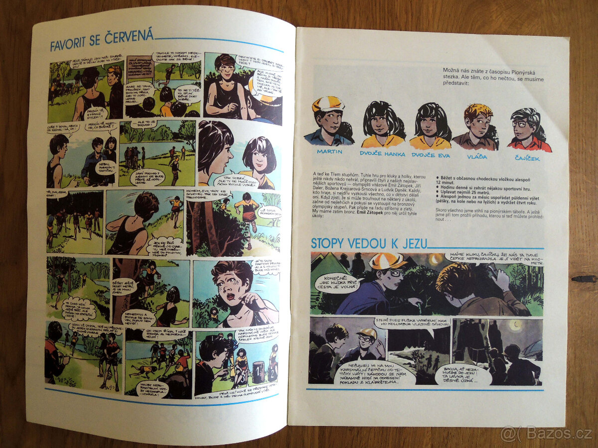 komiks Marko Čermák Modrá pětka 1988 komiksy - 5