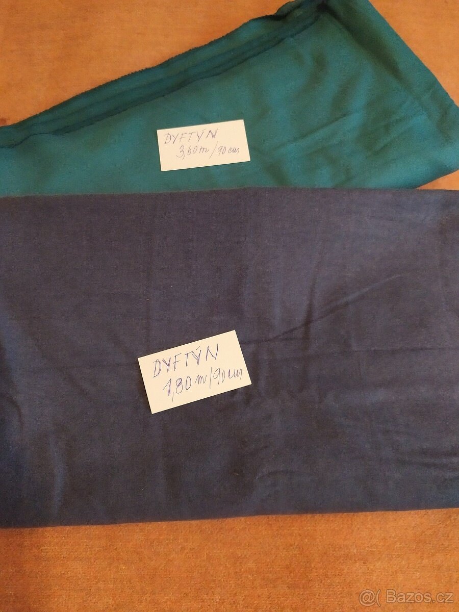 Prodám různé látky-metráž - 5