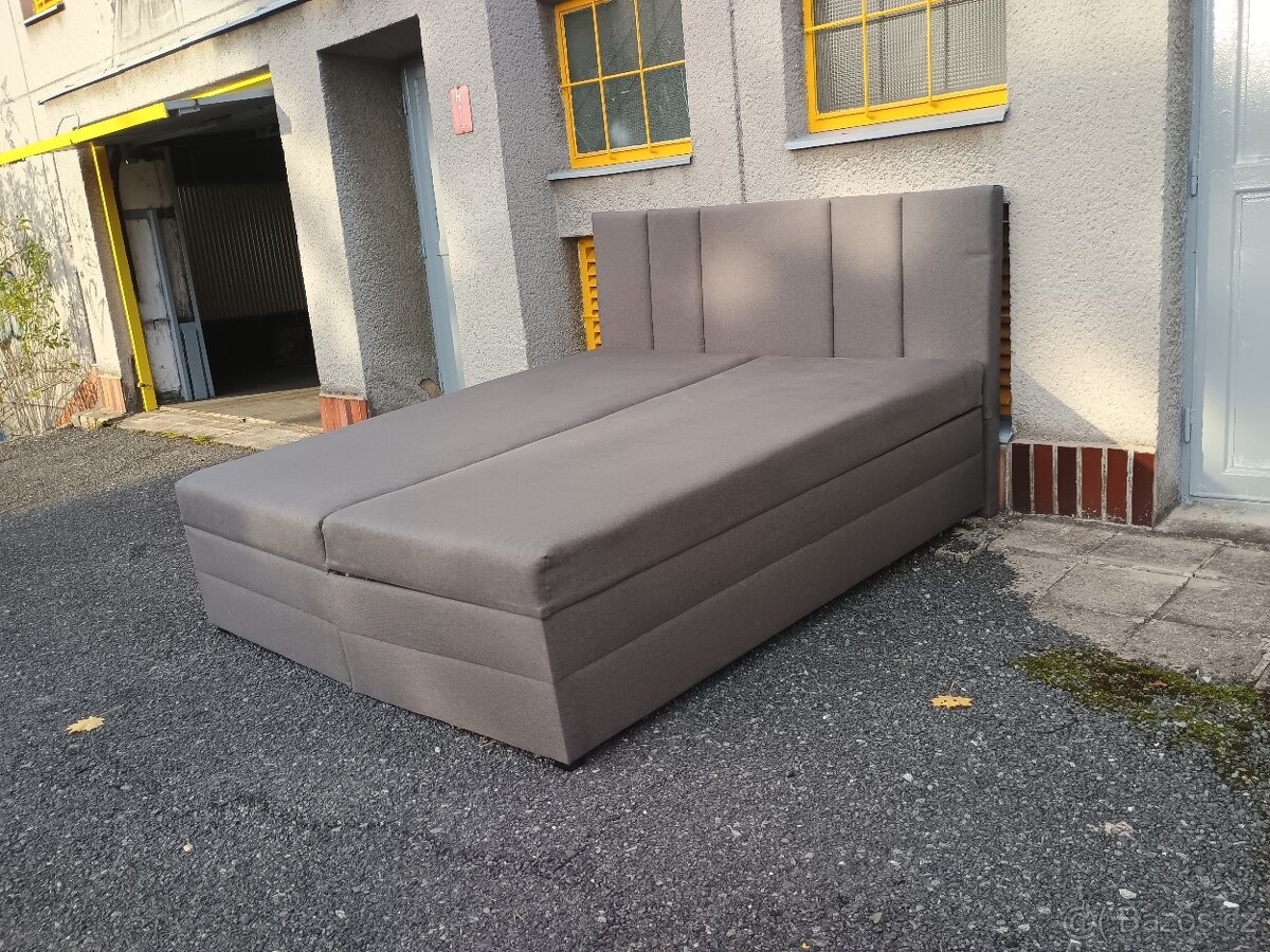 Manželská postel 200x180 s úložným prostorem - 5