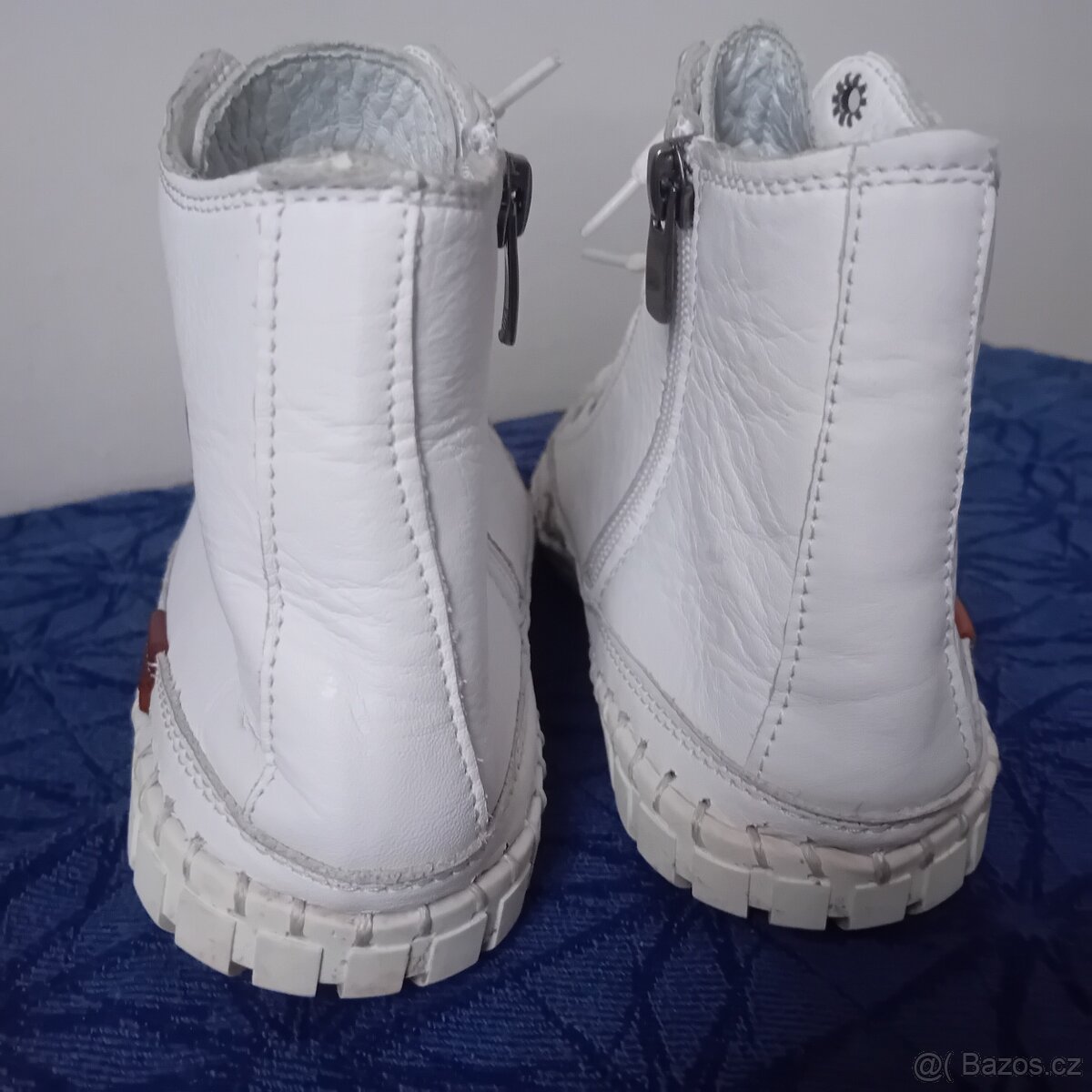 dámské sport. kožené tenisky vel. 38 zn. gemini - 5