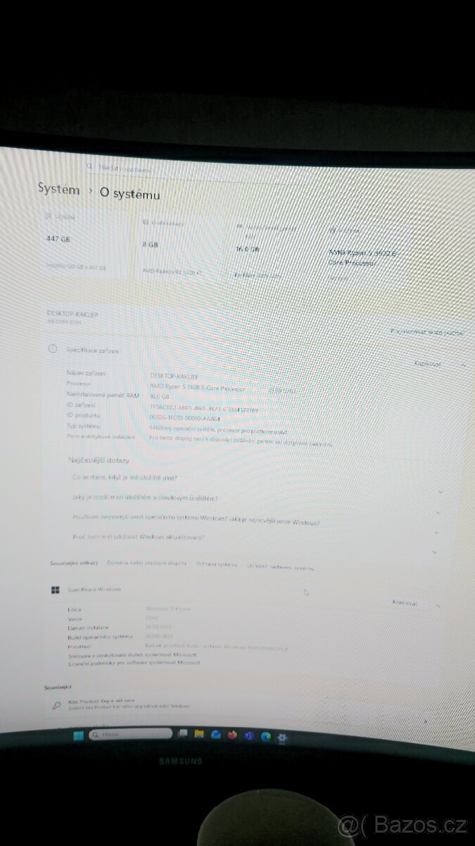 Herní PC: Ryzen 5 + Sapphire RX 5700 XT - 5