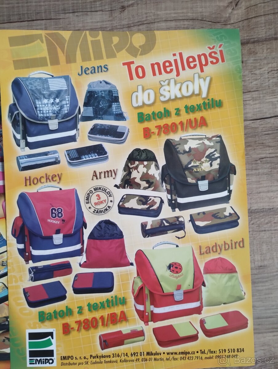 NOVÁ aktovka/školní taška - 5