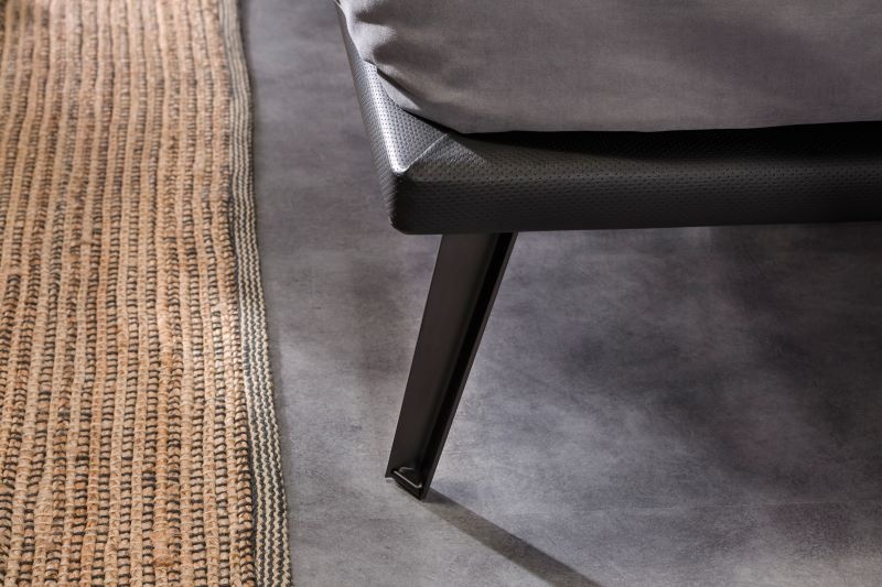 Dětská postel Nebula II 100x200cm - černá/šedá - 5