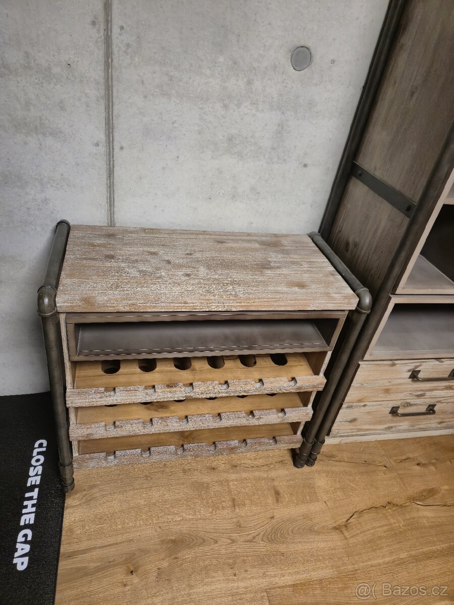 Industriální masivní nábytek - 5