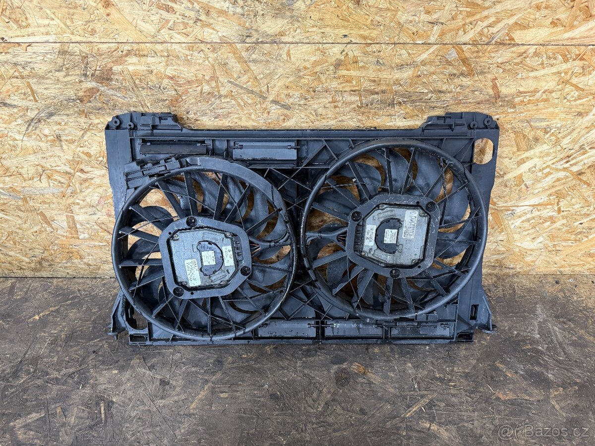 VENTILÁTOR CHLADIČE AUDI A8 D3 4.0 TDI 4E0121205B - 5