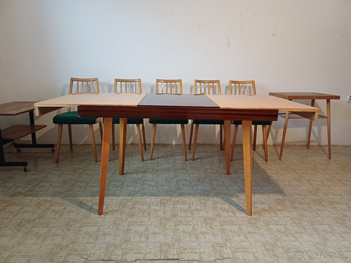 stůl Jitona rozkládací 70. léta - 5